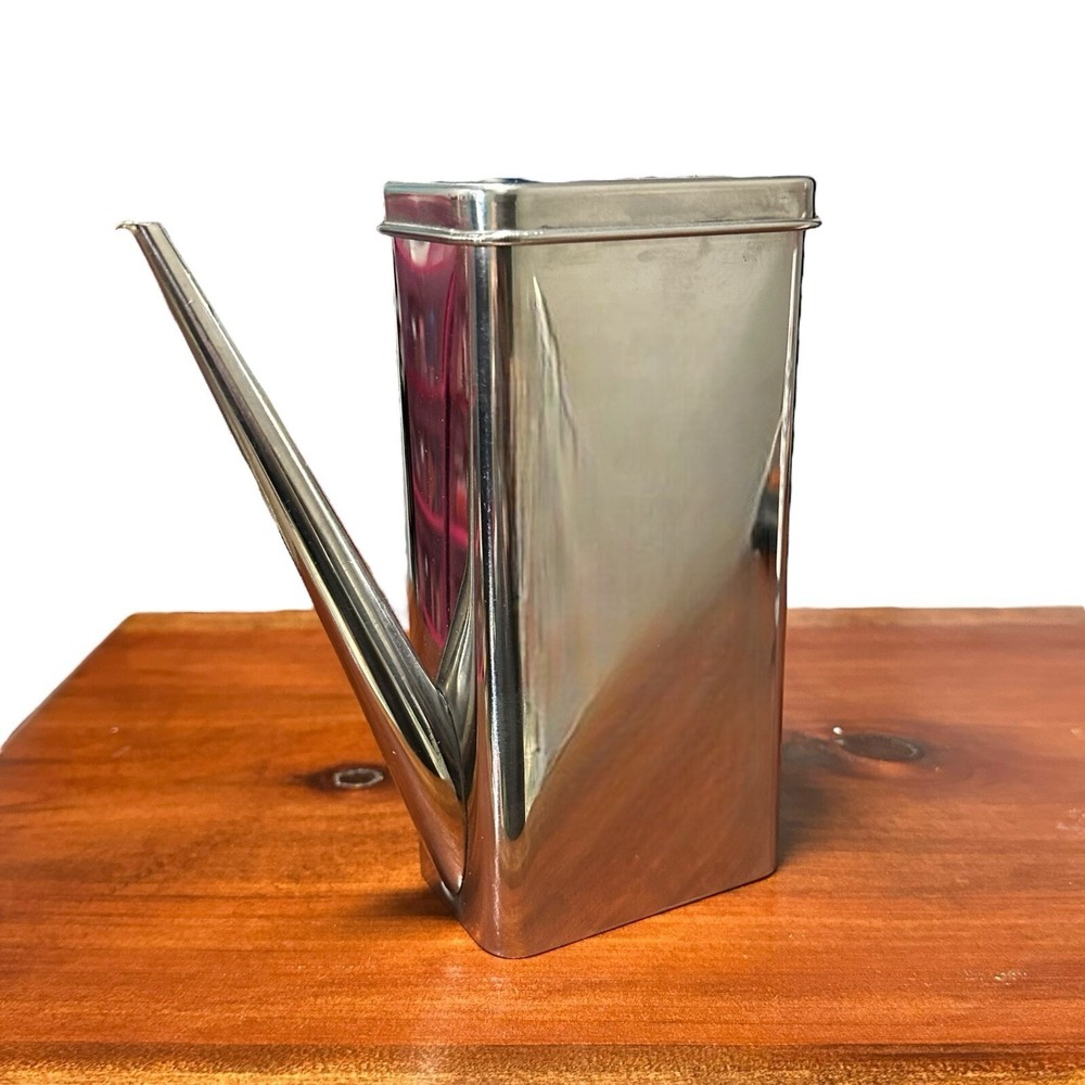 Ikea  Can Tin Slim Stainless‎ Steel Kitchen Accessory Cruet 206 12